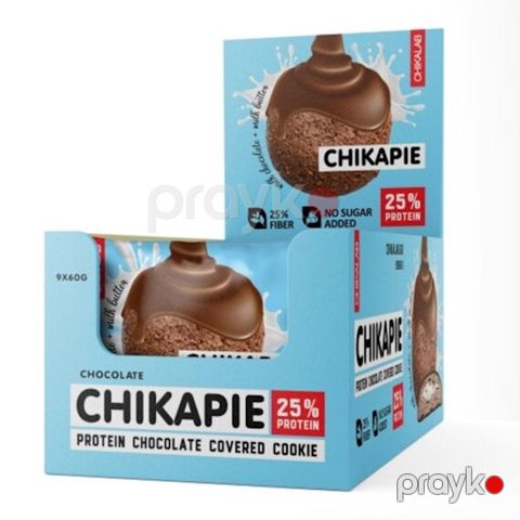 Proteinli peçenye şokoladda Chikalab Şokolad 60 q, 9 əd — Bakı