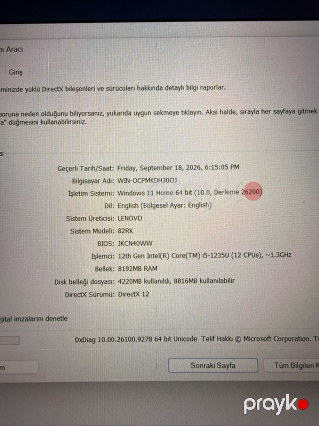Lenovo noutbuk – 15.6" ölçülü, boz (gray) korpuslu model — Lenovo, Sumqayıt (6)