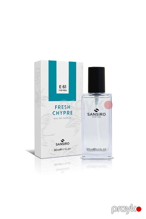 Sansiro E61 Fresh Chypre ətir suyu kişilər üçün 50 ml — Bakı