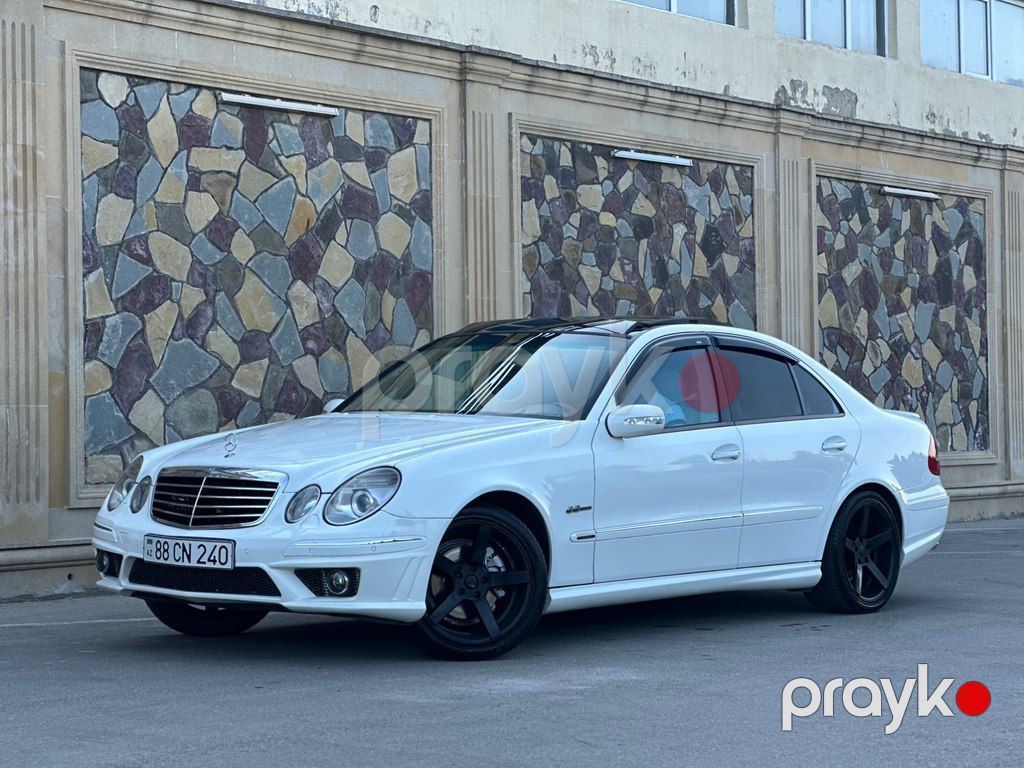 Mercedes E 240, 2.6 L, 2002 il, 276 500 km — Avtomobillər, Bakı (2)