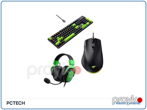 Havit kombo - Havit KB893L +Havit MS957 Mouse + Havit H2002d 3.5mm Qulaqlıq — Bakı