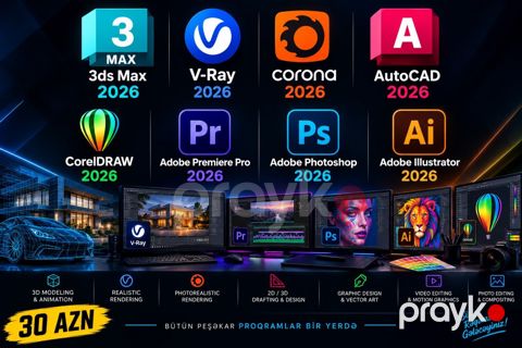 "3Ds Max" proqramı — Bakı
