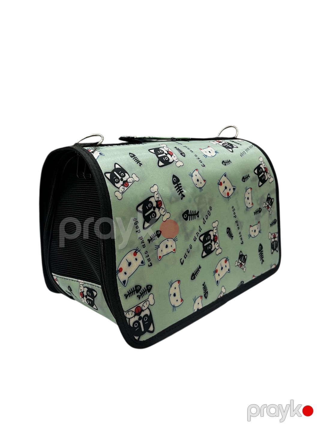 Daşıma çantası 73547768 kiçik cinsli küçüklər, pişik balaları və dovşanlar üçün, açıq yaşıl, 22x51x29 sm, ölçü S — Mallar, Bakı (3)