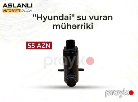 "Hyundai" su vuran mühərriki — Bakı