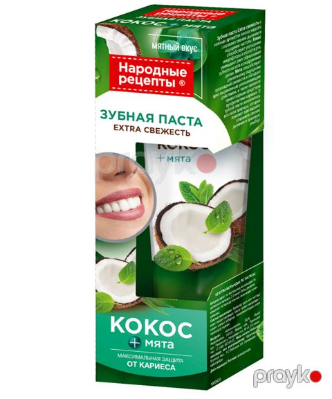 Diş pastası Fito Косметик Народные Рецепты Extra təravət 75 ml — Bakı