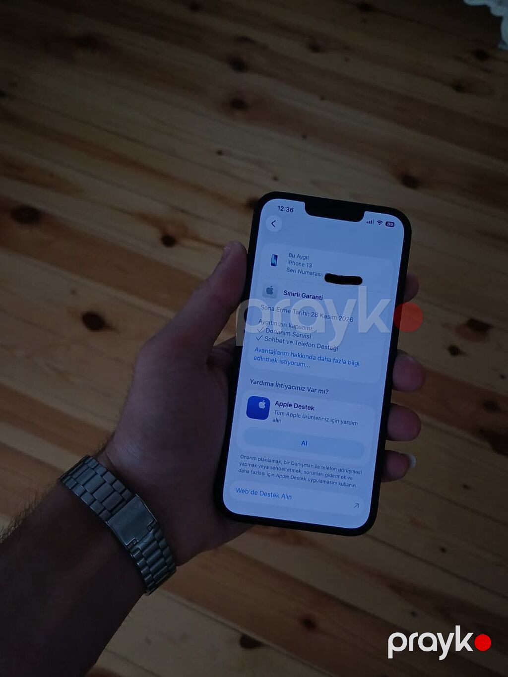 IPhone 13, 128 GB, Midnight, Zəmanət, Face ID, Sənədlərlə — Apple iPhone, Mingəçevir (4)