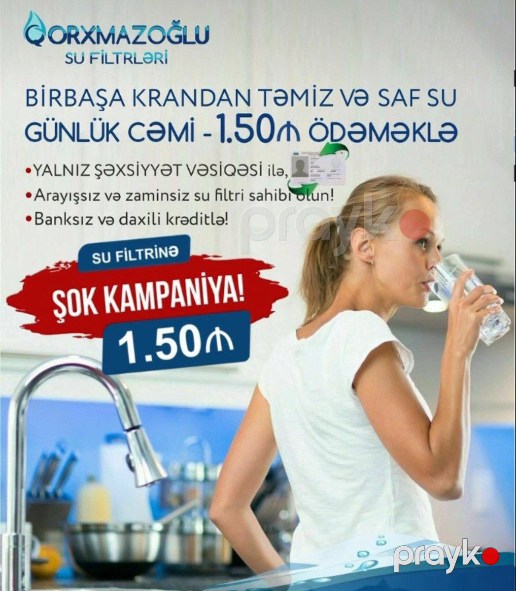 Su filtrləri Qorxmazoğlu — Ev texnikası, Bakı (2)