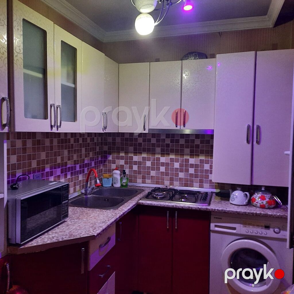 Mətbəx mebeli dəsti üstündə verilir peç aspirator birdə moyka verilir — Mətbəx mobilyası, Sumqayıt (4)