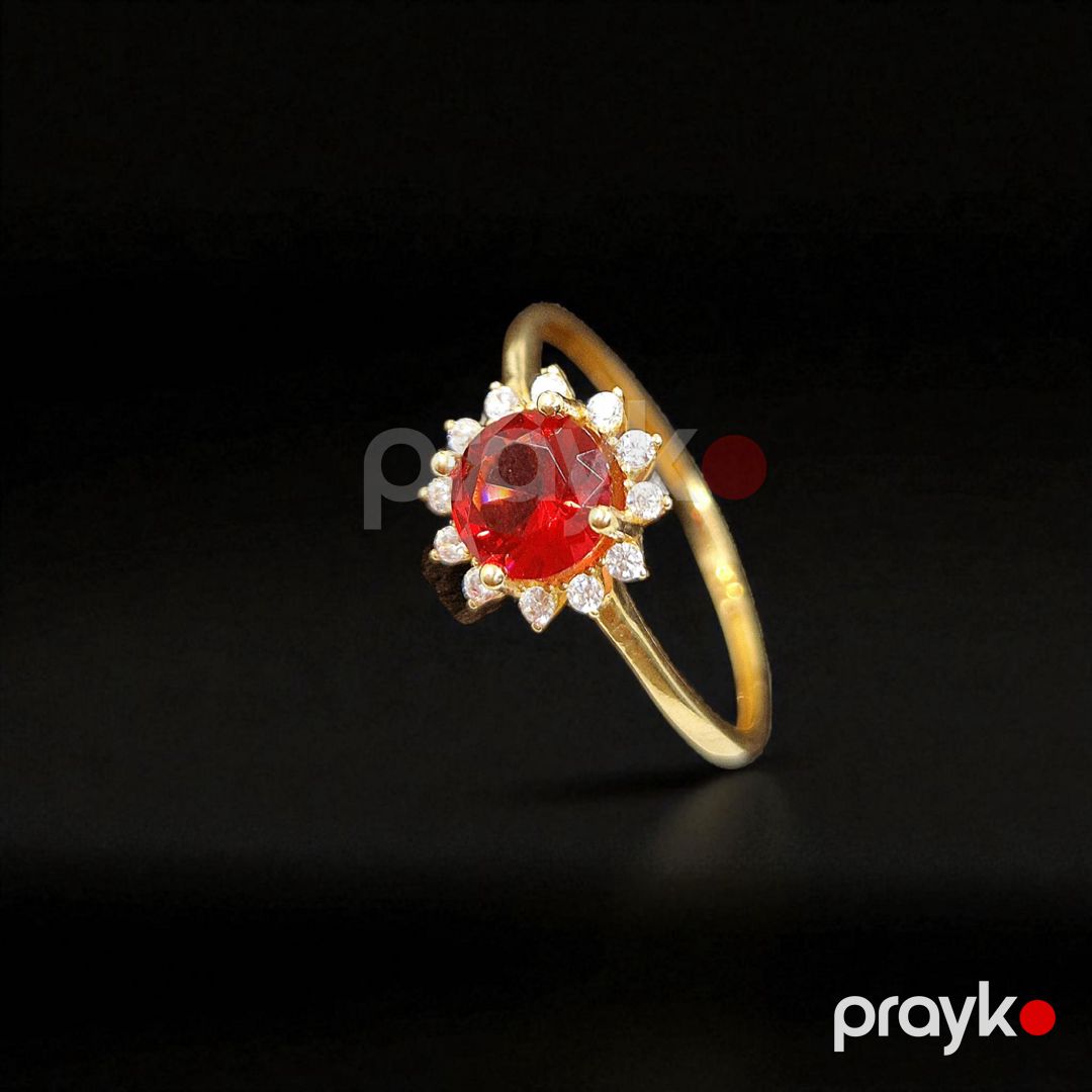 Üzük qadınlar üçün VJ356978, qızıl 585 əyar — Mallar, Bakı (3)