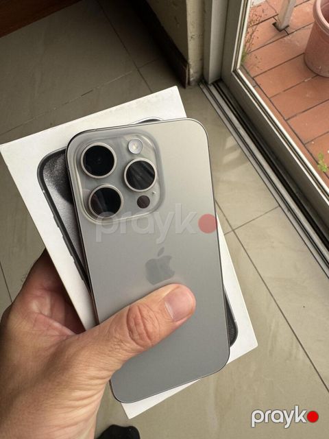 Apple iPhone 15 Pro Natural Titanium 128GB/8GB — Bakı
