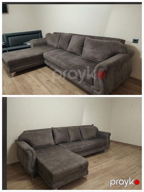 Divan satilir. Acilir baza var. Olcu 2.90 x 190. Unvan Mehdiabad — Bakı