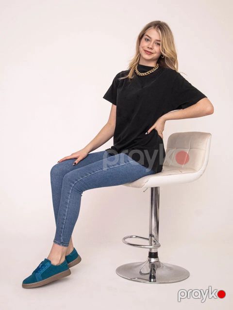 Kedlər qadınlar üçün R-248-11, göy, zamşa, ölçü 41 — Bakı