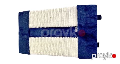 Dırnaq itiləyən pişiklər üçün, sizal/taxta, ağ/göy — Bakı