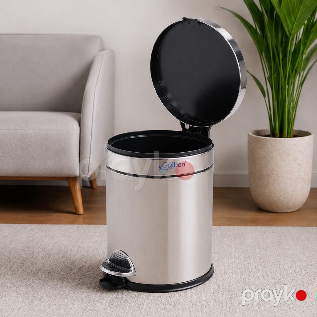 Zibil vedrəsi 9236, metal, 5 l — Mallar, Bakı (3)