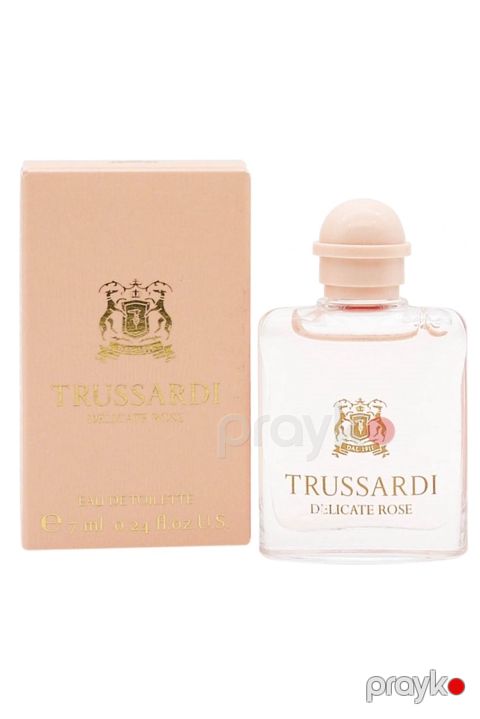 Trussardi Delicate Rose qadınlar üçün tualet suyu mini vesiya 7 ml — Bakı