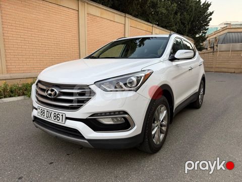 Hyundai Santa Fe, 2.0 L, 2017 il, 66 050 km — Bakı