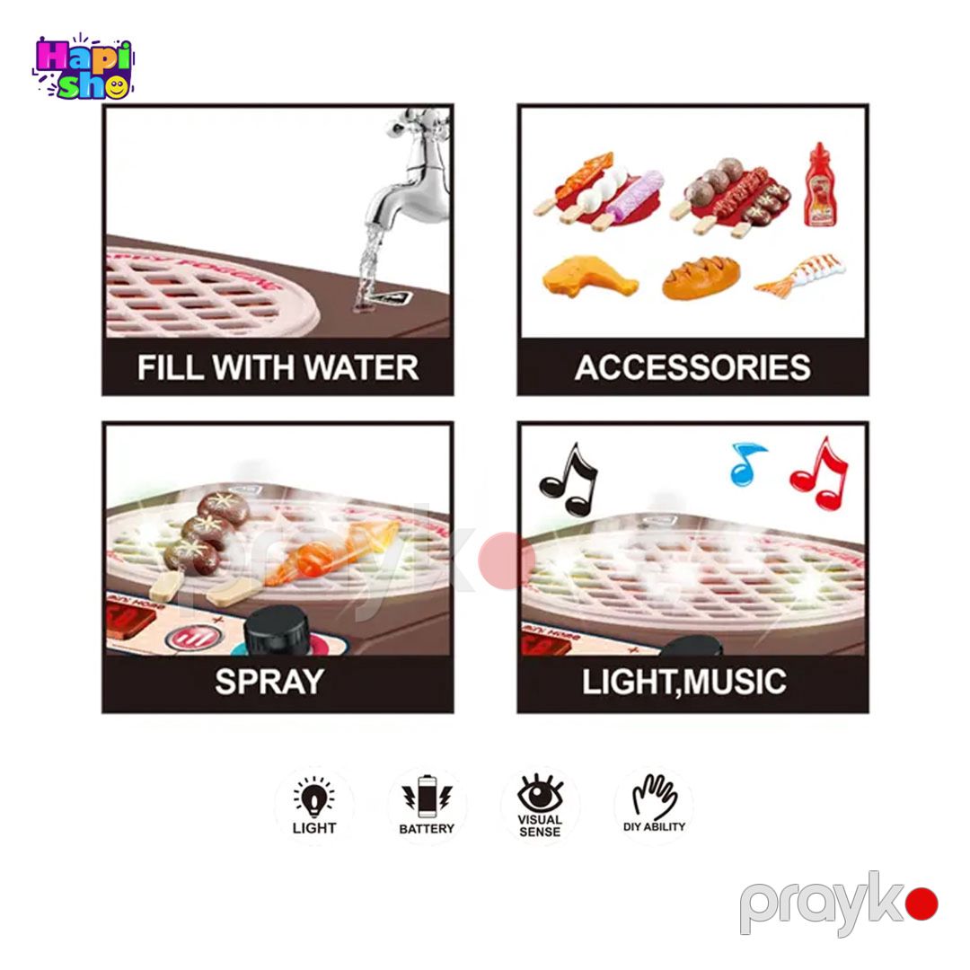 Oyun dəsti mini barbekü 6795A, 3+ yaş, məhsul çeşiddə — Mallar, Bakı (2)