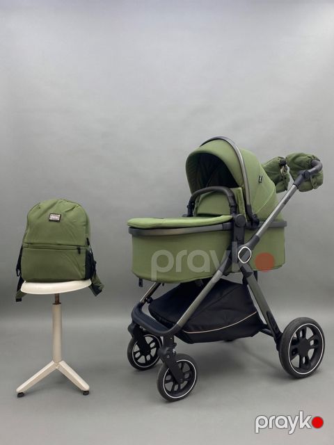Uşaq arabası Kidilo N-A8, xaki — Bakı