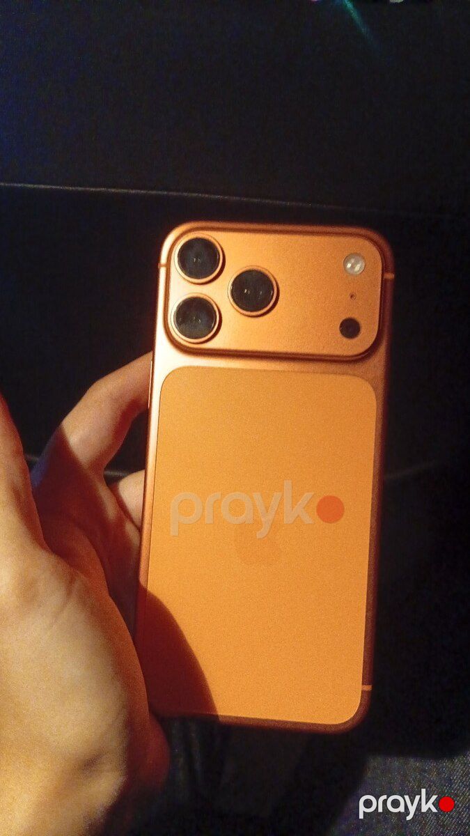 Apple iPhone 17 Pro Max Cosmic Orange 256GB/12GB — Smartfonlar, Bakı (3)