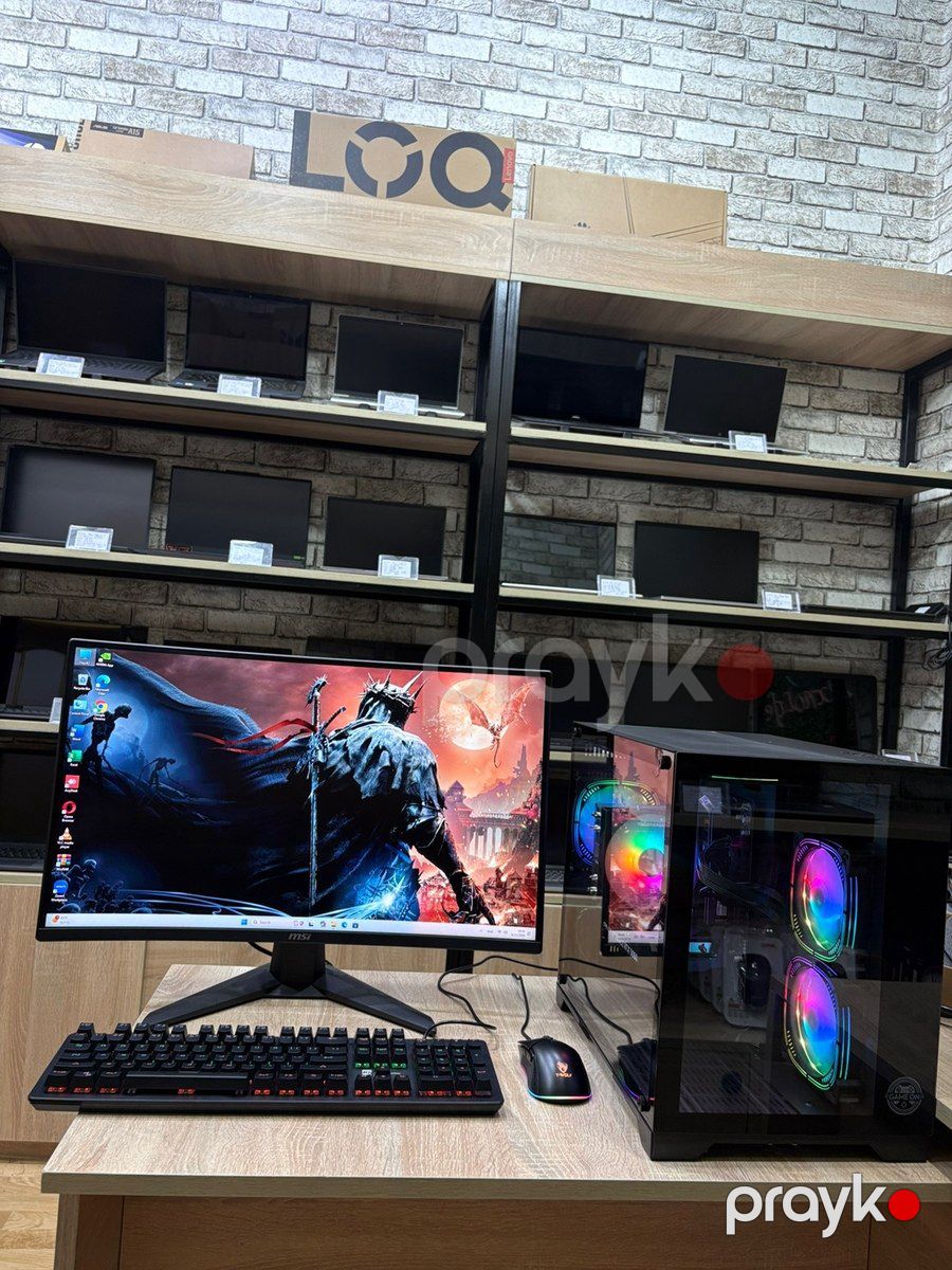 Gaming keys + Gaming monitor — Masaüstü kompüterlər, Bakı (4)