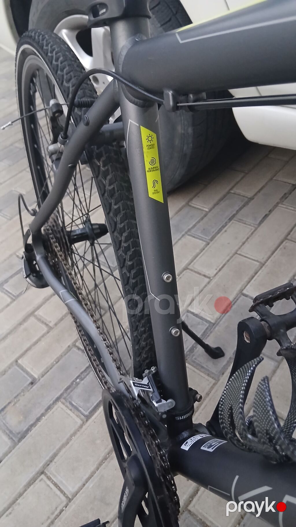 Kross Evado 3.0 hibrid velosipedi - Çərçivə: yüngül alüminium, daxili — Yol velosipedləri, Mehdiabad (4)