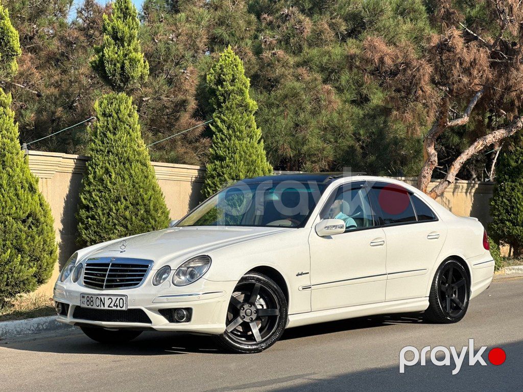 Mercedes E 240, 2.6 L, 2002 il, 276 500 km — Avtomobillər, Bakı (5)