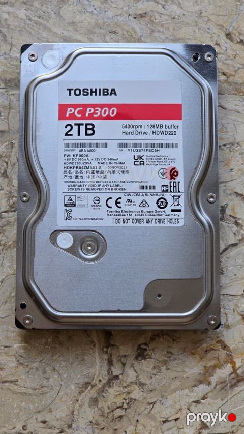Toshiba HDD 2 TB — Bakı