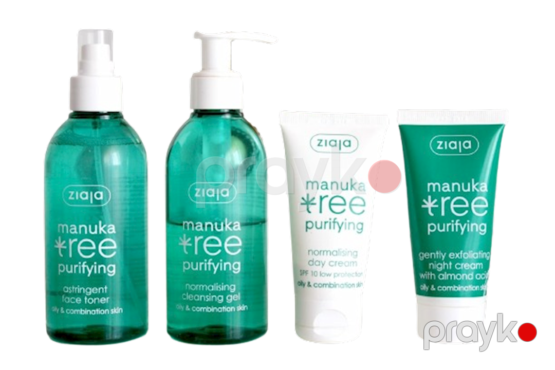 Üz üçün kosmetika dəsti Ziaja Manuka Tree (üz üçün tonik 200 ml + üz üçün təmizləyici gel 200 ml + üz üçün krem 50 ml + üz üçün krem 50 ml) — Mallar, Bakı (2)