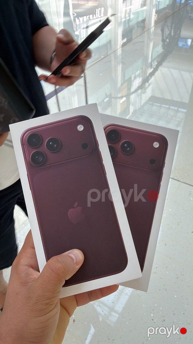 Apple iPhone 18 Pro Max Burgundy 512GB/12GB — Smartfonlar, Bakı (4)