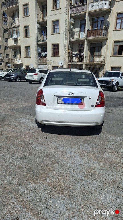 Hyundai Accent, 1.6 L, 2008 il, 216 000 km — Avtomobillər, Bakı (5)