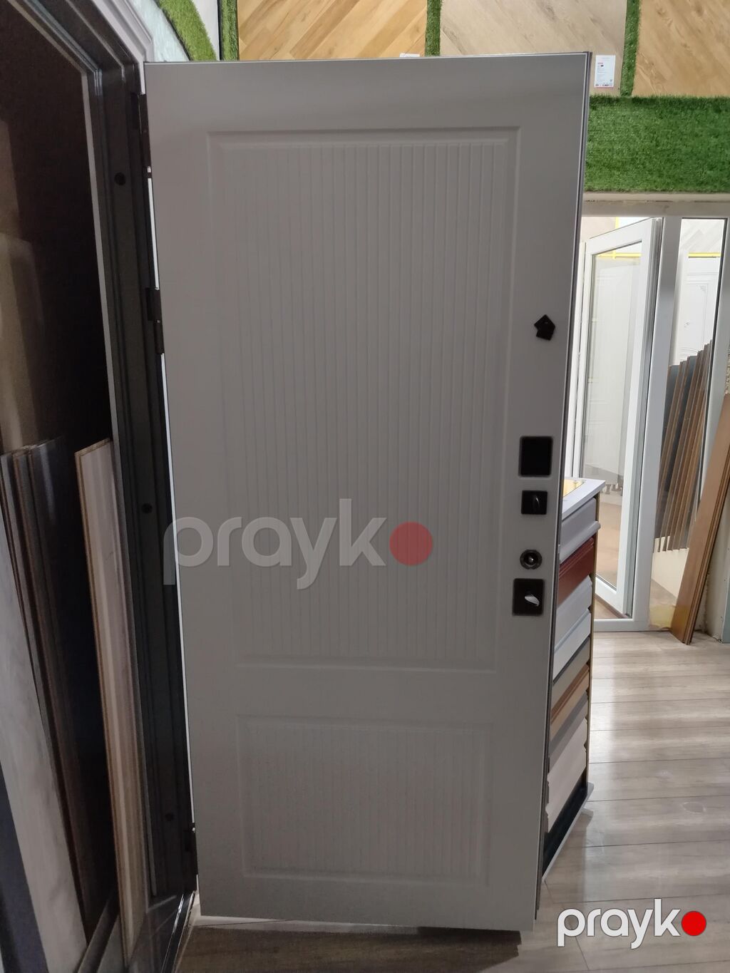 Model 401 Baget cixintili daxil cercivesi uzerine Mdf vurulan Premium — Pəncərələr, qapılar, balkonlar, Bakı (5)