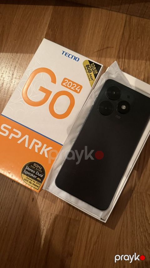Tecno Spark Go 2024, 128 GB, rəng - Qara — Xırdalan