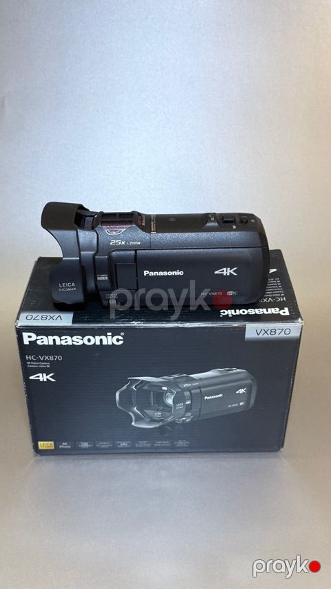 4K Panasonic HC-VX870 — Bakı