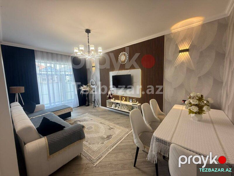 savalanda mekteb arxasinda 3 otaqli ev — Ev, villa, Bakı (5)