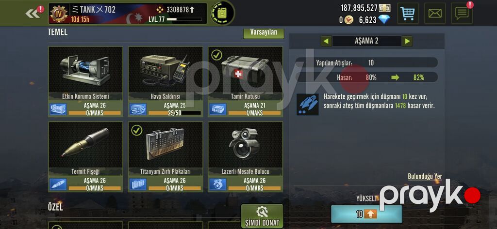 Oyun hesabı – Tank Battle/War simulyatoru (LVL 77) - Hesabda çoxsaylı — Avtomobillər, Bakı (3)