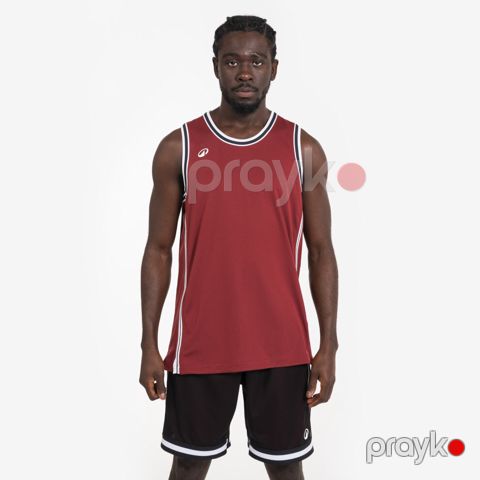 Kişi basketbol maykası Decathlon Kipsta 500, qara/qırmızı, ölçü M — Bakı