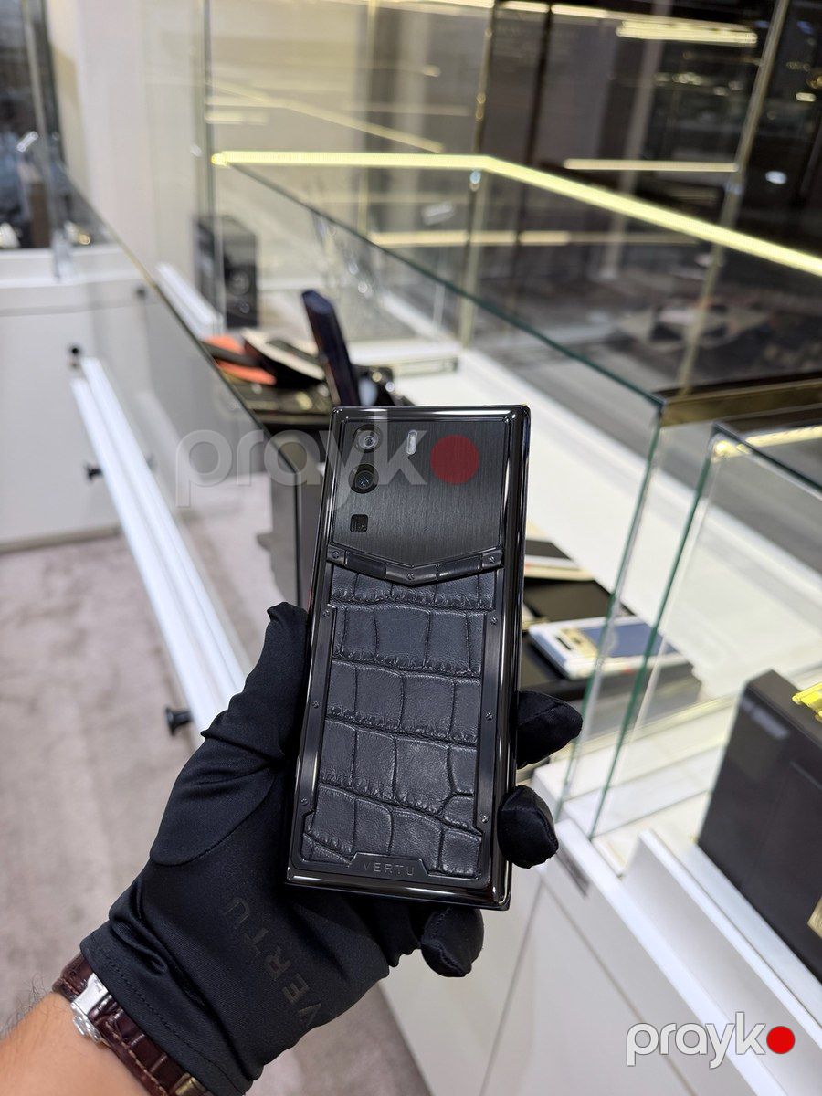 Vertu Metavertu 1 Curve Alligator Skin Black 512GB/12GB — Smartfonlar, Bakı (2)