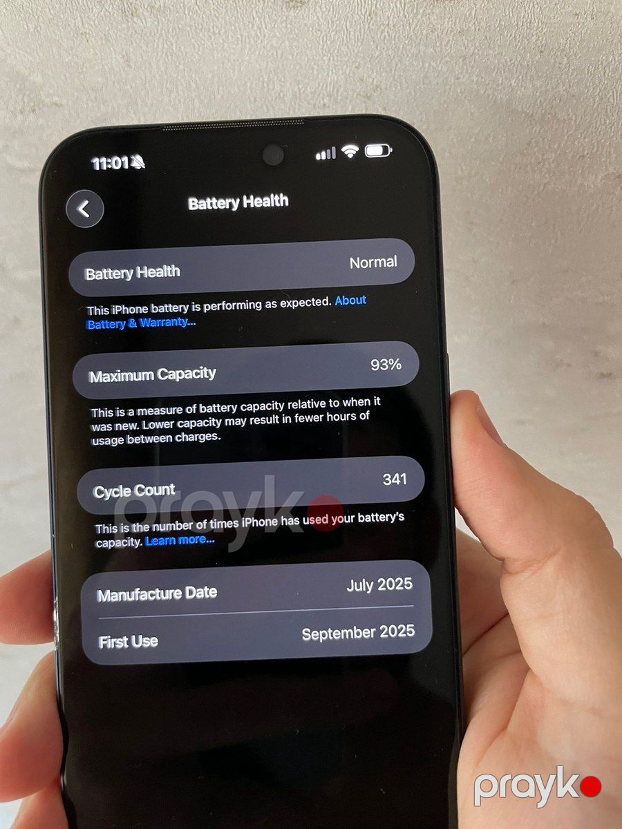 Apple iPhone 17 Pro Max Deep Blue 256GB/12GB — Smartfonlar, Bakı (7)