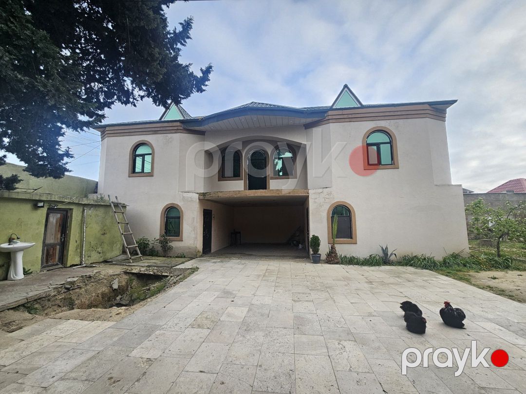 Satılır 7 otaqlı həyət evi/bağ evi 200 m² — Ev, villa, Bakı (2)