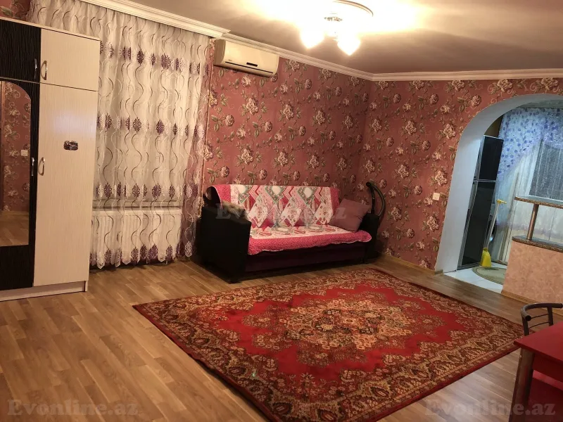 Kirayə verilir 1 otaqlı Mənzil Köhnə tikili 40 m² Bakı, Yasamal r., Elmlər Akademiyası m — Mənzil, Bakı (4)