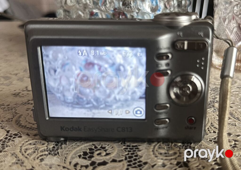 Kodak EasyShare C813 rəqəmsal fotoaparat - 8.1 MP həlli (ekranda — Fotoaparat, Digah (3)