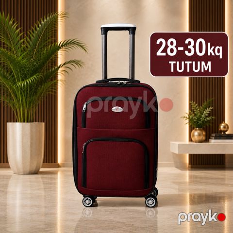 Çamadan 8813, parça, tünd qırmızı, ölçü 3XL — Bakı