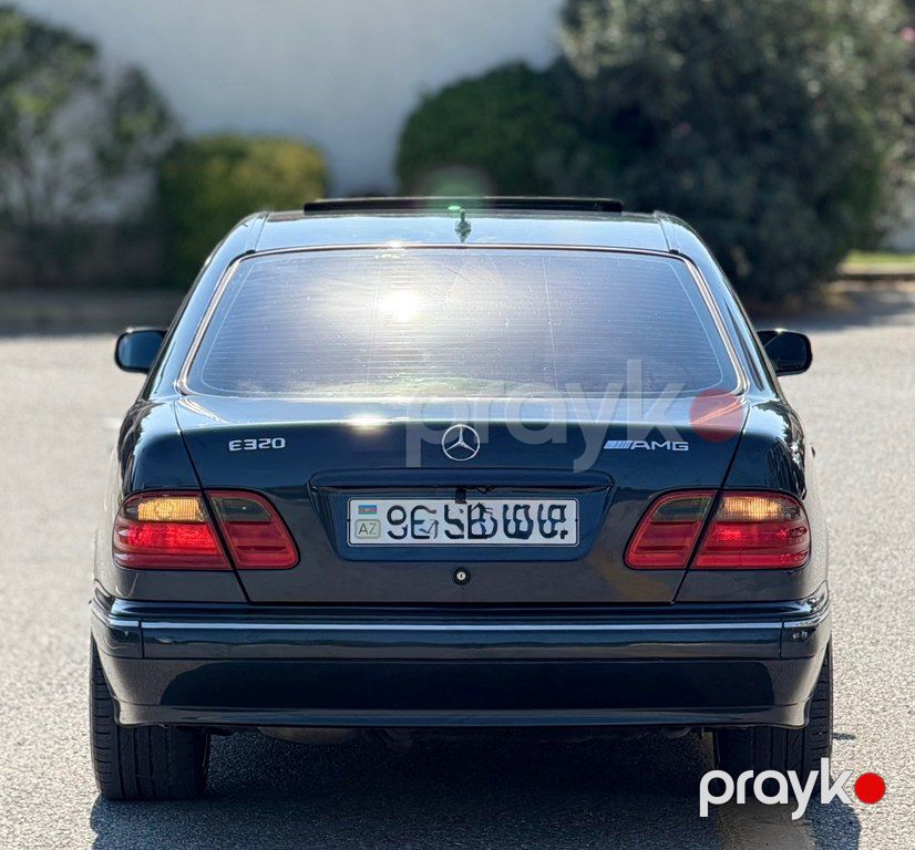 Mercedes E 320, 3.2 L, 2000 il, 327 000 km — Avtomobillər, Bakı (6)