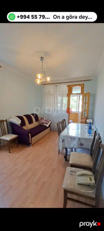 2-otaqlı mənzil, Şəki r., 37 m² — Şəki
