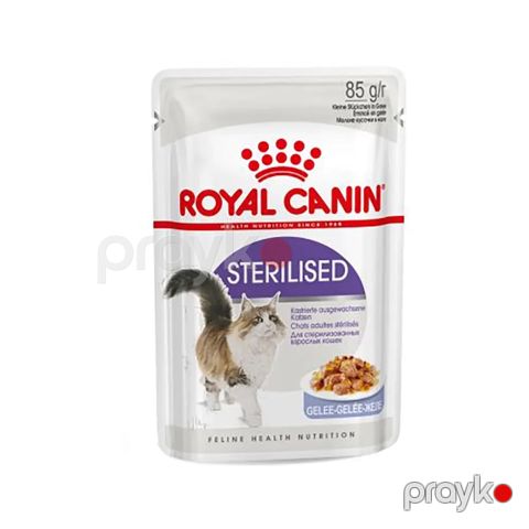 Pişiklər üçün nəm yem Royal Canin Sterilised Jelly 85 q — Bakı