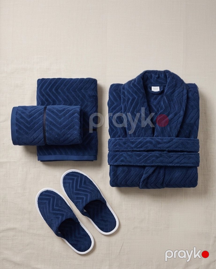 Hamam xələti dəsti Dantella, Göy, Pambıq, Ölçü One Size — Mallar, Bakı (3)