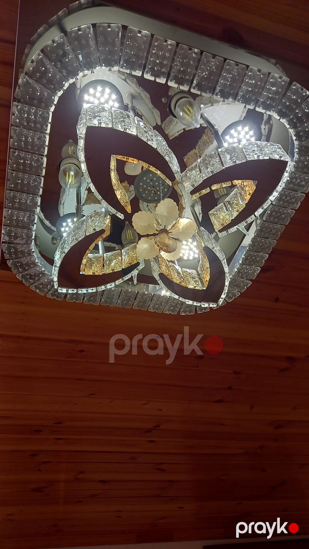 Led Çılçıraq, 4 və daha çox lampa, Metal — Tavan is?qlar? v? cilc?raqlar, Digah (5)