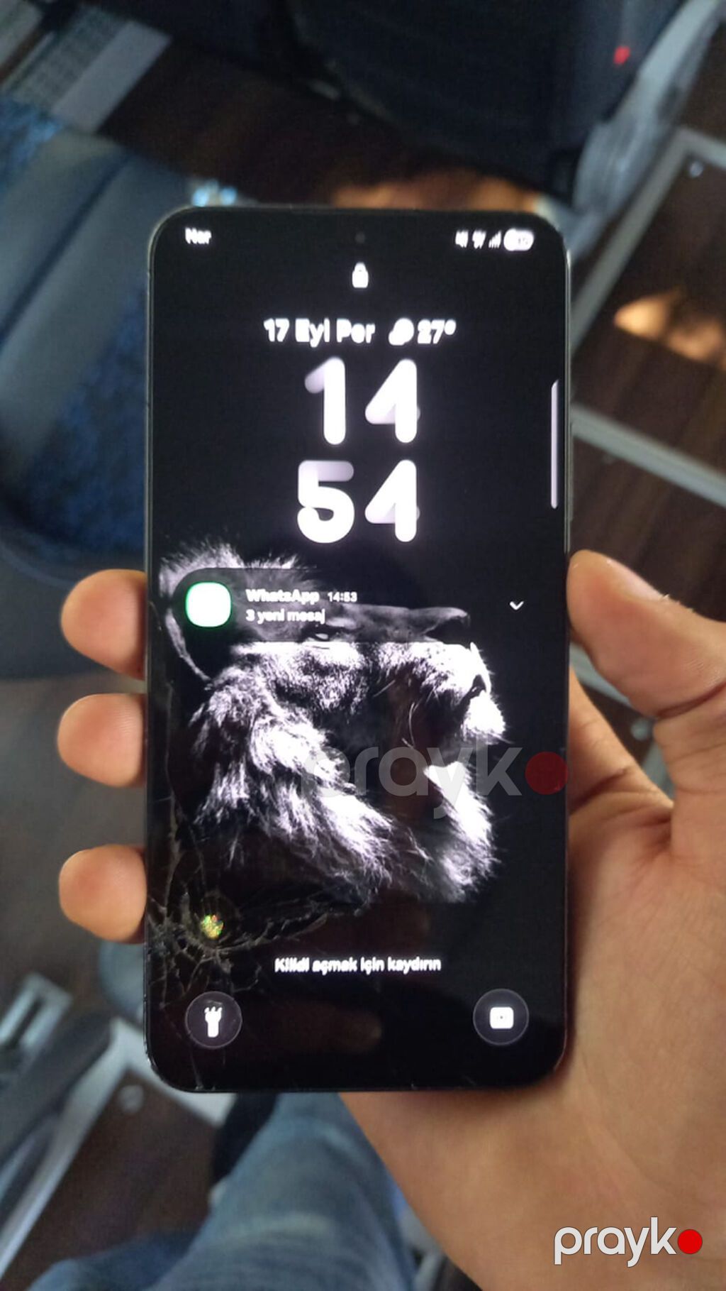 Samsung Galaxy S22 Plus, 256 GB, rəng - Qara, Qırıq — Samsung, Bakı (3)
