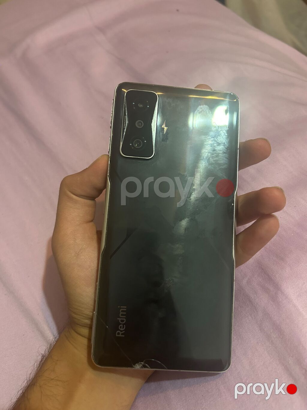 Telefon işləməsində heç bir problem yoxdu. Təkcə arxasında çat var heç — Digər smartfonlar, Mehdiabad (6)
