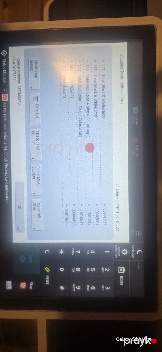 Printer Canon DX C3822i Rəngli A3/A4 — Ofis texnikası və istehlak malları, Bakı (4)